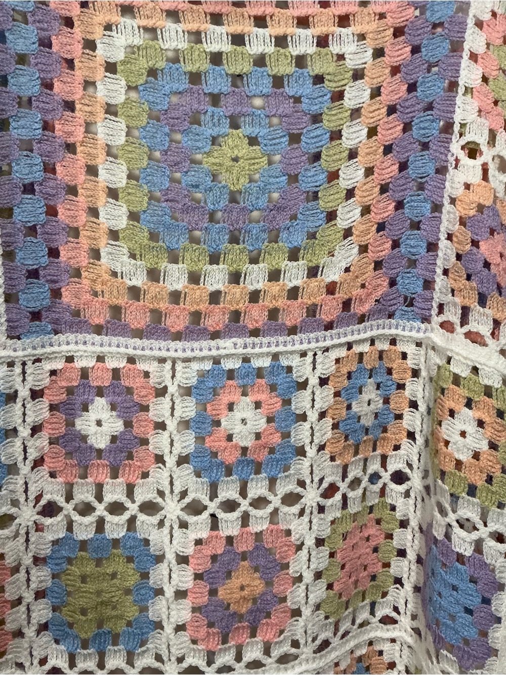 POL Granny Square Cardigan - Picture 6 of 6